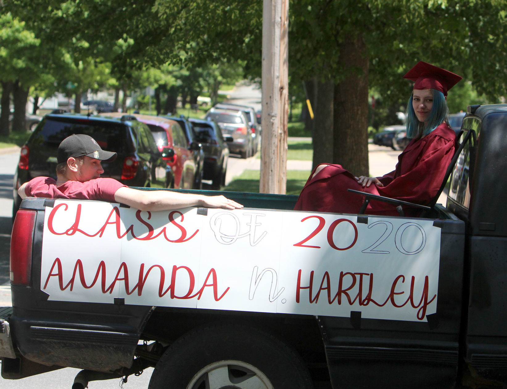 Menomonie High School Graduation Parade 5-31-20